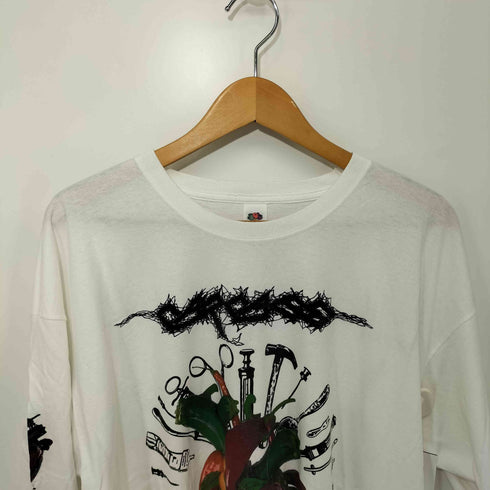 TORN ARTERIES デスメタル グラインドコア アートワーク L/S クルーネック Tシャツ メンズ import:XXL