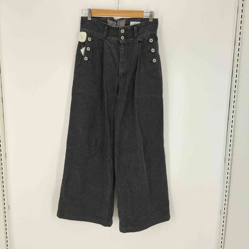 Camphor wood laceup wide baggy sailor denim メンズ JPN:M