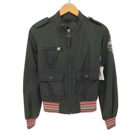 ディーゼル DIESEL 00s LOST PARADISE ショート丈 ミリタリージャケット レディース import:S