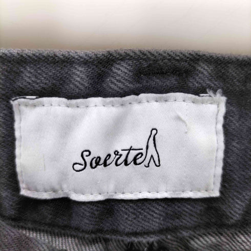 ソエルテ soerte ダメージデニムカットオフパンツ メンズ JPN:1
