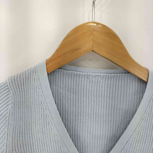 ludicrum UV Cut summer rib knit cardigan レディース