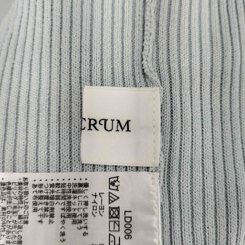 ludicrum UV Cut summer rib knit cardigan レディース