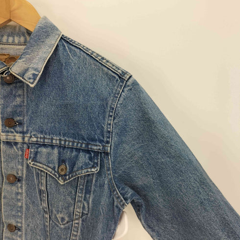 リーバイス Levis 80-90S USA製 紙パッチ 4th ボタン裏511 刻印 エルパソ工場 デニム ジャケット メンズ