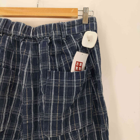 キャスパージョン CASPER JOHN Belted check denim pants メンズ JPN:S