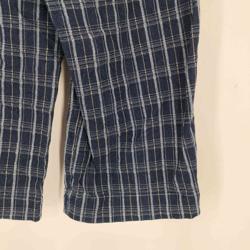 キャスパージョン CASPER JOHN Belted check denim pants メンズ JPN:S