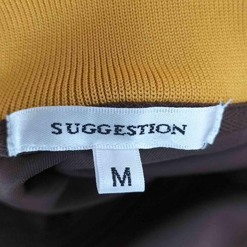 サジェスション Suggestion Ribbed color scheme line tracker トラックジャケット メンズ JPN:M