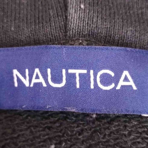 ノーティカ NAUTICA Patch Arch Logo Sweat Hoodie/フェルトパッチ アーチロゴ スウェットフーディ メンズ JPN:L