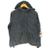 エディーバウアー Eddie Bauer 袖ポケット ステッチデザイン フーデッド スタンドネック デニム ジャケット メンズ import:L