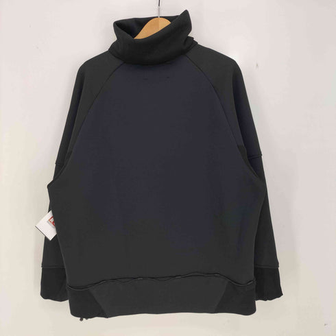 メゾンスペシャル MAISON SPECIAL 《UNISEX》Tech Different Material Combination Eyelet Turtle Neck Pullover/テック異素材コンビネーションアイレットタートルネックプルオーバー メンズ JPN:1