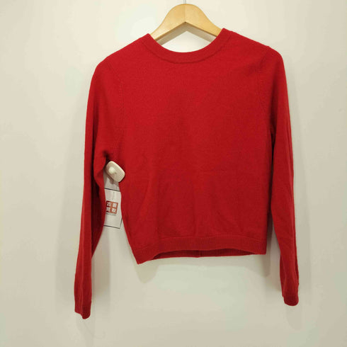 Cashmere Blend カシミヤ混 ロングスリーブカーディガン レディース FREE