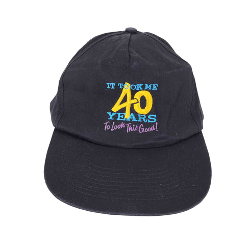 IT TOOK ME 40YEARS 6パネルキャップ メンズ