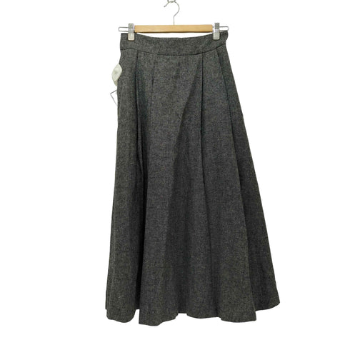 ザラ ZARA グレーケープフレアスカート レディース JPN:XS