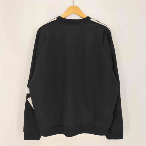 メゾンスペシャル MAISON SPECIAL 《UNISEX》Prime-Over Crochet Line Crew Neck Track Pullover/プライムオーバークロシェラインクルーネックトラックプルオーバー メンズ JPN:1