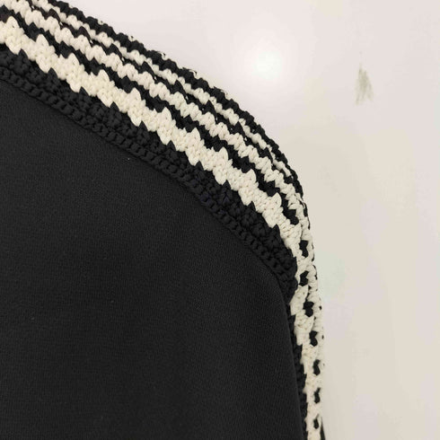 メゾンスペシャル MAISON SPECIAL 《UNISEX》Prime-Over Crochet Line Crew Neck Track Pullover/プライムオーバークロシェラインクルーネックトラックプルオーバー メンズ JPN:1