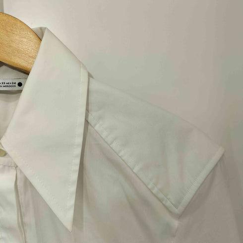 ザラ ZARA クロップド ロングスリーブシャツ レディース import:XS