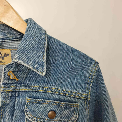 ラングラー Wrangler 別注 ジップアップ デニムジャケット レディース