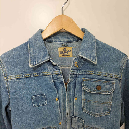 ラングラー Wrangler 別注 ジップアップ デニムジャケット レディース