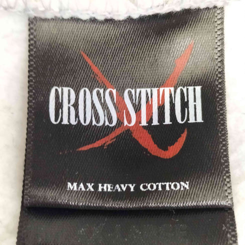 クロスアンドスティッチ CROSS&STITCH コットンエステル ジップアップパーカー メンズ