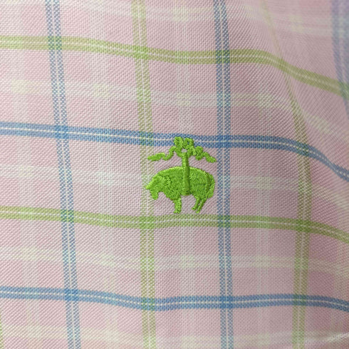 ブルックスブラザーズ BROOKS BROTHERS チェック柄 半袖ボタンダウンシャツ メンズ JPN:M