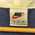 ナイキ NIKE 90S 白タグ スウッシュ 刺繍 ナイロン ジップアップ シェルジャケット メンズ import:M