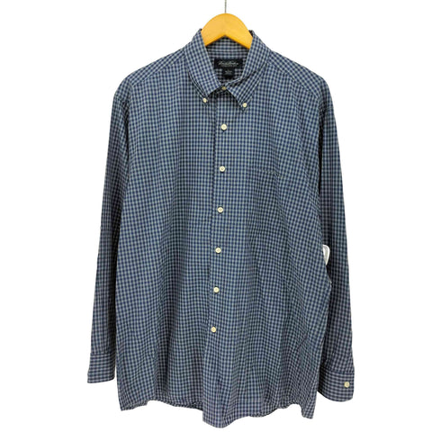 ブルックスブラザーズ BROOKS BROTHERS チェック柄 長袖ボタンダウンシャツ メンズ JPN:L