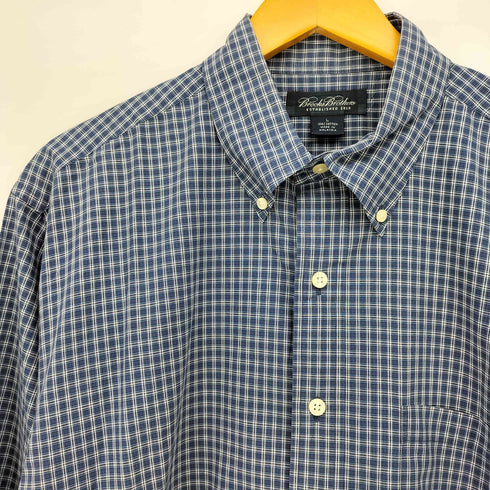 ブルックスブラザーズ BROOKS BROTHERS チェック柄 長袖ボタンダウンシャツ メンズ JPN:L