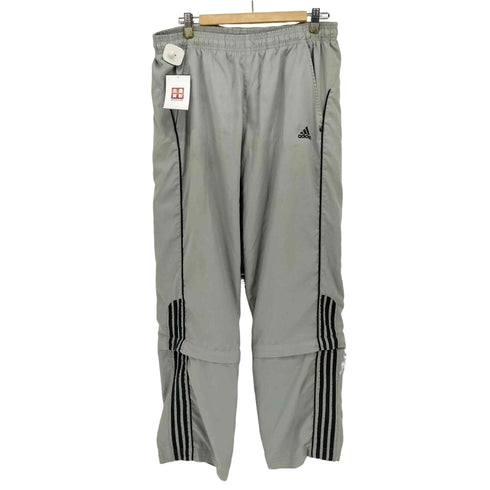 アディダス adidas 80-90S 万国旗タグ パフォーマンスロゴ スリーライン ギミック トラックパンツ メンズ JPN:L