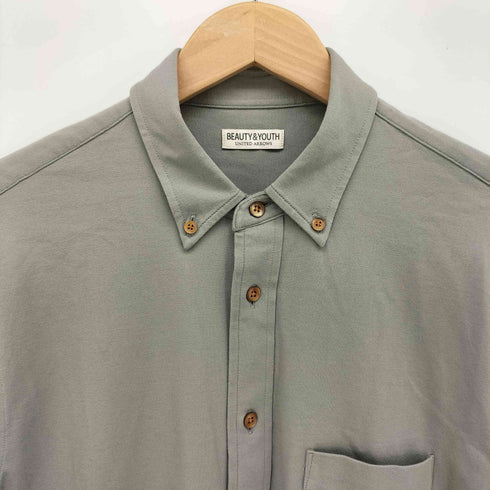 ビューティーアンドユースユナイテッドアローズ BEAUTY & YOUTH UNITED ARROWS クイック シャンブレー ボタンダウン シャツ メンズ JPN:M