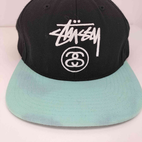 ステューシー Stussy SSリンク ロゴ 刺繍 6パネル ベースボール キャップ メンズ ONE SIZE