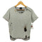 メイルアンドコー MALE & Co. 00S ダメージ加工 フェイクレイヤード カットソー Y2K メンズ import:M