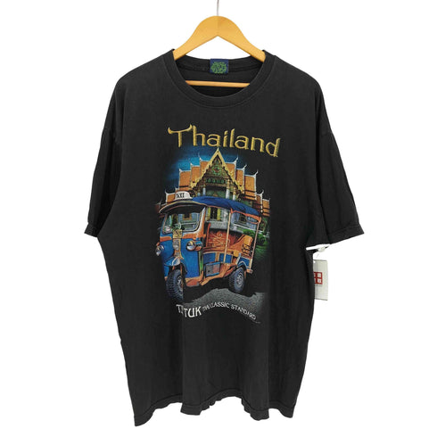 JOLI GOLF Thailand TUKTUK プリント クルーネックTシャツ メンズ import:XL