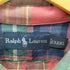 ラルフローレン RALPH LAUREN 90-00S ポニー無し マチ付き ボタンダウンシャツ ビッグサイズ タータンチェック メンズ XXXL