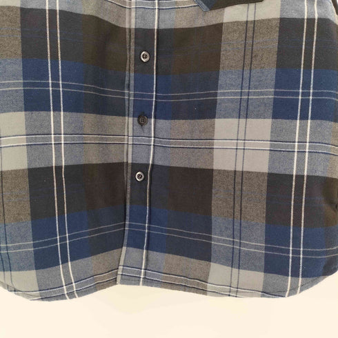 YAGO FLANNEL QUILTING JACKET フランネル キルティング シャツ ジャケット メンズ import:XL
