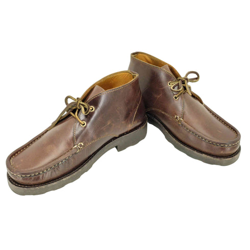 パラブーツ Paraboot MAINE/ROCADE MARRON-LIS AMERICA レザーチャッカブーツ メンズ 38
