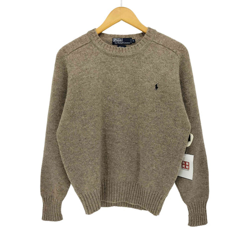 ポロバイラルフローレン Polo by RALPH LAUREN ポニー刺繍 ウール100 クルーネックニット メンズ JPN:M