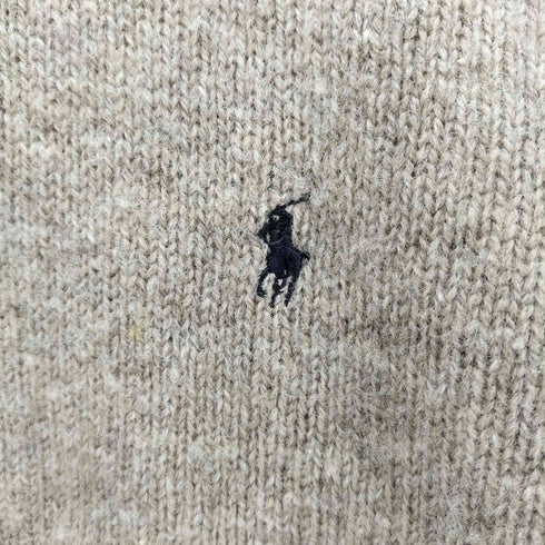ポロバイラルフローレン Polo by RALPH LAUREN ポニー刺繍 ウール100 クルーネックニット メンズ JPN:M