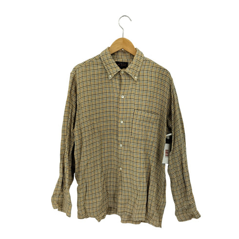 ビームスプラス BEAMS+ Open B.D. Gunclub Mes ガンクラブチェック ボタンダウン チェックシャツ メンズ L