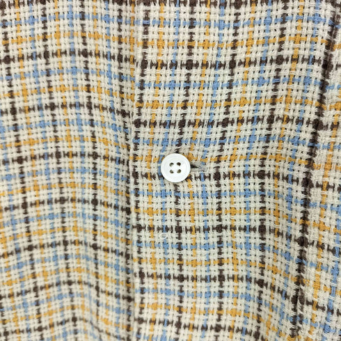 ビームスプラス BEAMS+ Open B.D. Gunclub Mes ガンクラブチェック ボタンダウン チェックシャツ メンズ L