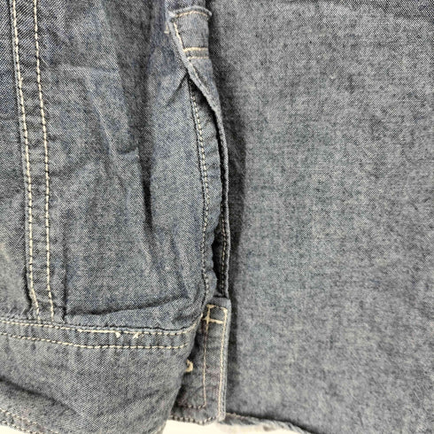 アヴィレックス AVIREX TYPE BLUE ダンガリーシャツ メンズ JPN:L