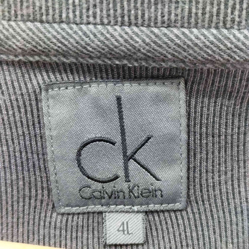 シーケーカルバンクライン ck Calvin Klein クルーネック L/Sカットソー ビッグサイズ メンズ 4L