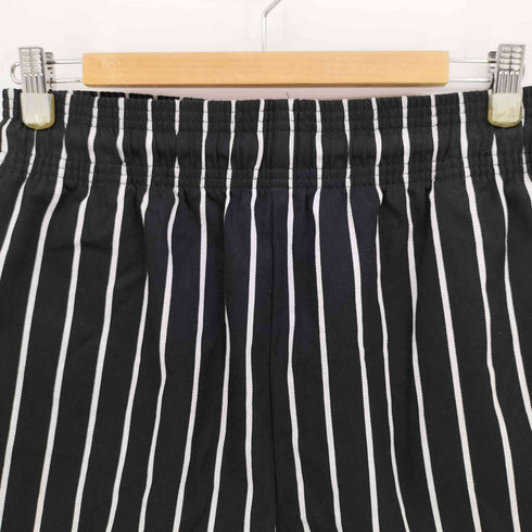 クックマン COOKMAN Chef PANTS Short Stripe ストライプ ハーフ シェフ パンツ メンズ JPN:M
