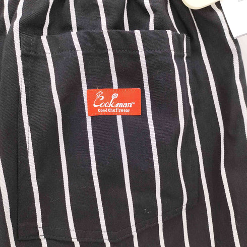 クックマン COOKMAN Chef PANTS Short Stripe ストライプ ハーフ シェフ パンツ メンズ JPN:M