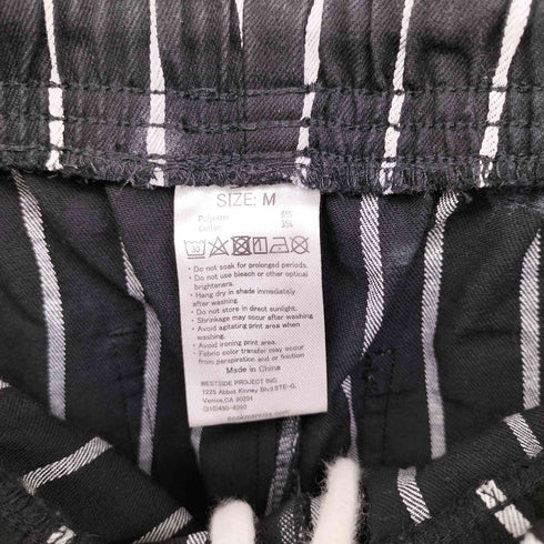 クックマン COOKMAN Chef PANTS Short Stripe ストライプ ハーフ シェフ パンツ メンズ JPN:M