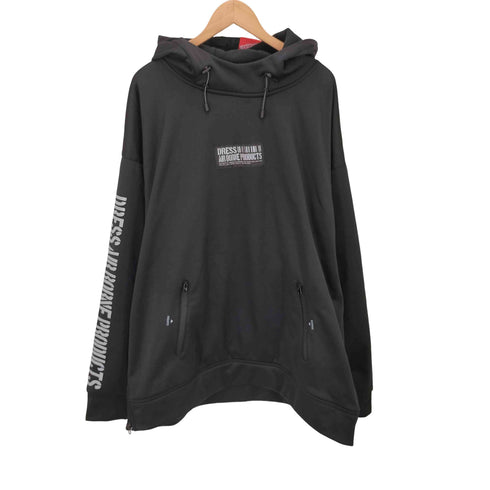 DRESS プリントプルオーバーパーカー ビッグサイズ メンズ 4L