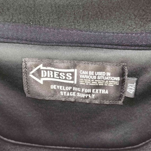 DRESS プリントプルオーバーパーカー ビッグサイズ メンズ 4L