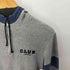 アディダス adidas 70s-80s CLUB adidas ハーフジップ プルオーバーパーカー レディース JPN:M