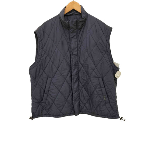 トラサルディスポーツ TRUSSARDI SPORT ダブルジップ キルティングベスト メンズ EUR:52