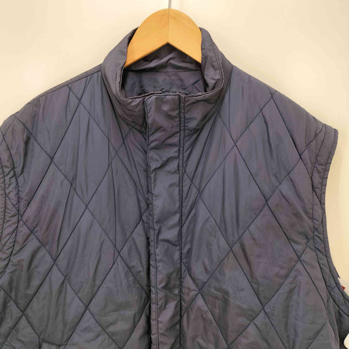 トラサルディスポーツ TRUSSARDI SPORT ダブルジップ キルティングベスト メンズ EUR:52