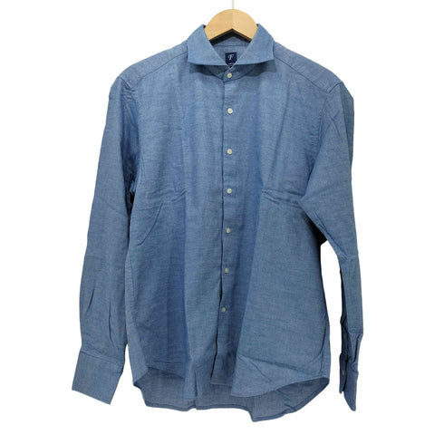 フェアファクス FAIRFAX 日本製 シャンブレー ロングスリーブシャツ メンズ import:L