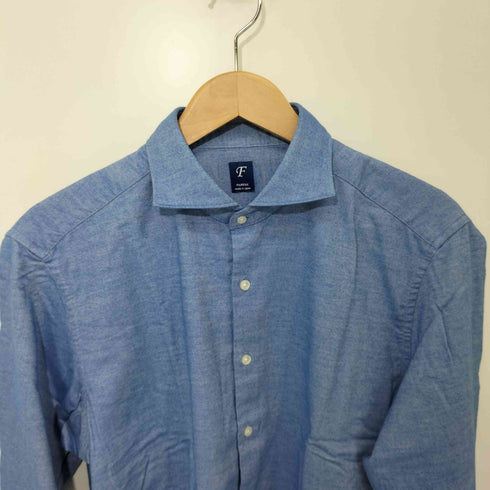 フェアファクス FAIRFAX 日本製 シャンブレー ロングスリーブシャツ メンズ import:L